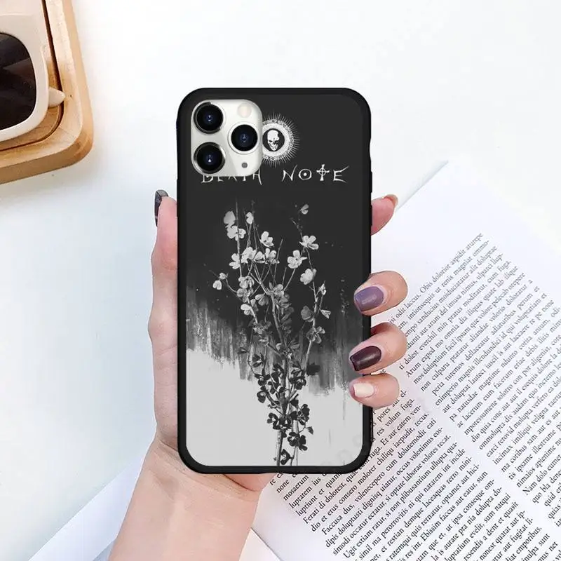 

Death Note Ryuk anime manga Phone Cases for iPhone 11 12 pro XS MAX 8 7 6 6S Plus X 5S SE 2020 XR Luxury brand shell funda coque