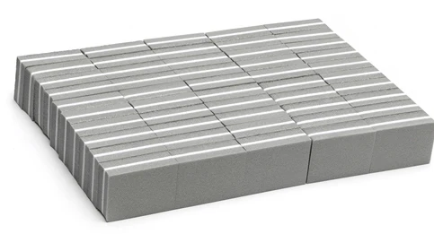 grey-50pcs 50 шт./партия, двусторонний буферный мини-буферный блок для ногтей небольшого размера, 6 цветов, одноразовая профессиональная Мини пилочка для ногтей, JZU-21 - Цвет: grey-50pcs