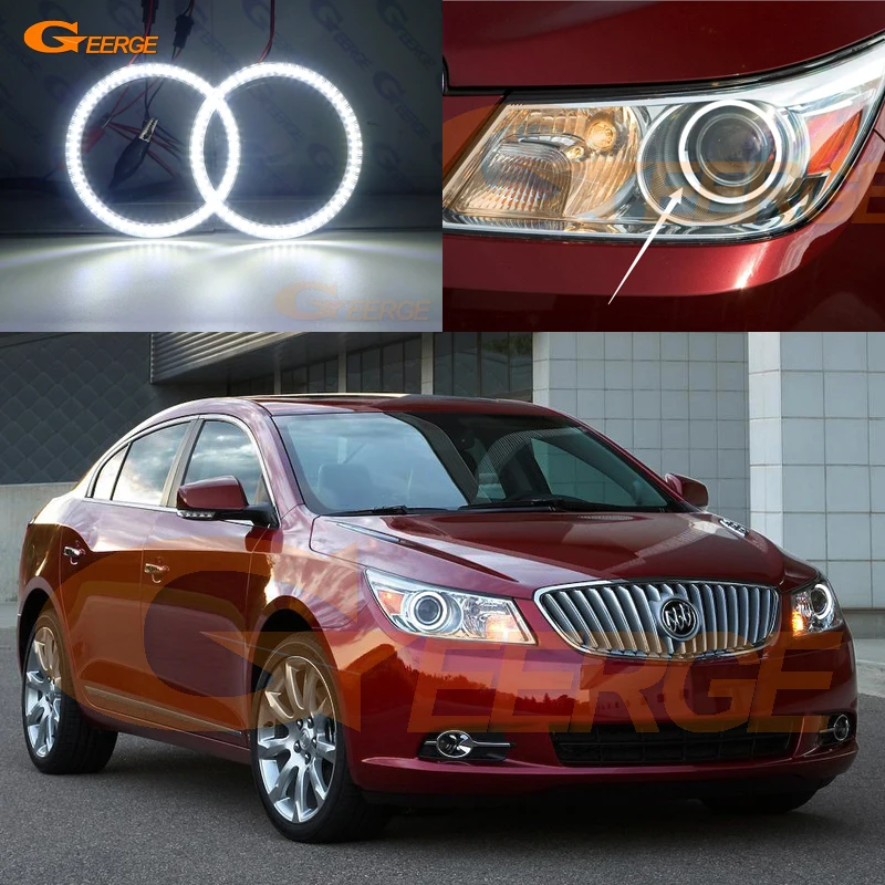 Для Buick LaCrosse 2010 2011 2012 ксеноновый головной светильник ультра яркий SMD СВЕТОДИОДНЫЙ