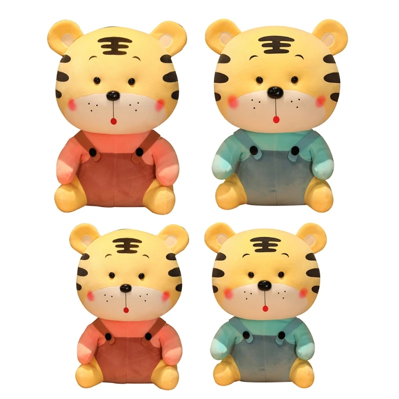 

9/13In Toy Figure Stuffed Animal Tiger Doll Interactive Plush Toy Cute Washable Couch Ornament Girlfriend Birthday Gift N7ME