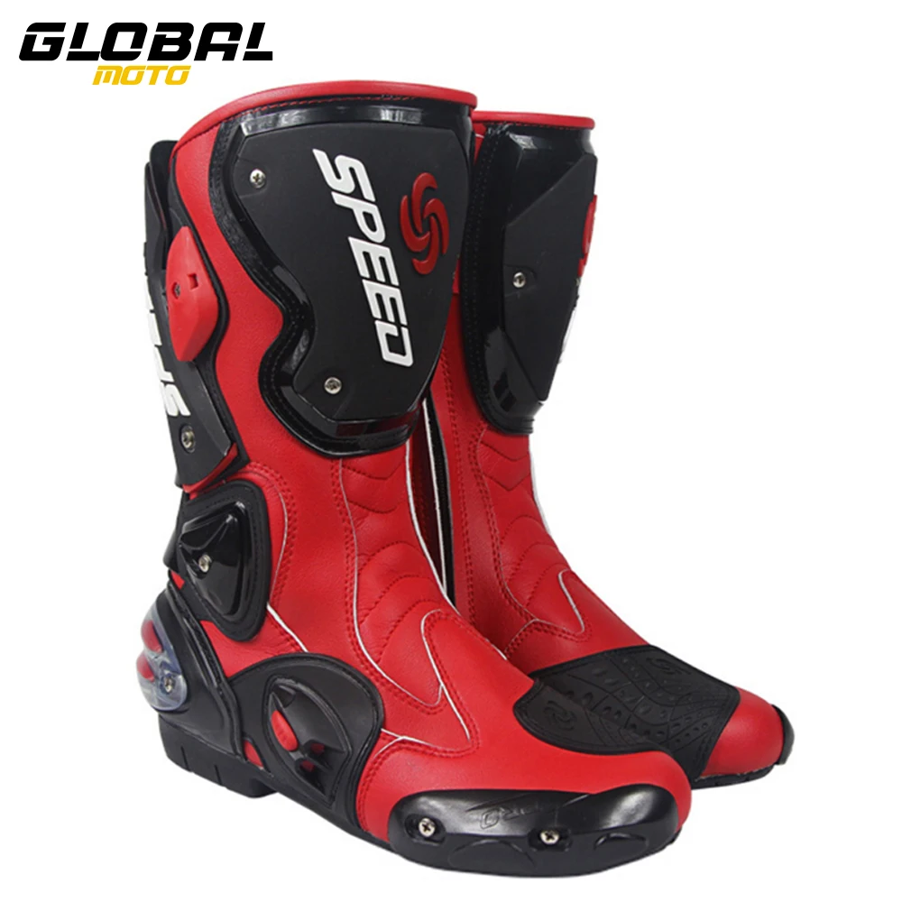 

PRO-BIKER Motorcycle Boots Men Waterproof Protective Boots Motocross Active Axis Off-road Motorcycle Long Thigh Shoes Motorbike