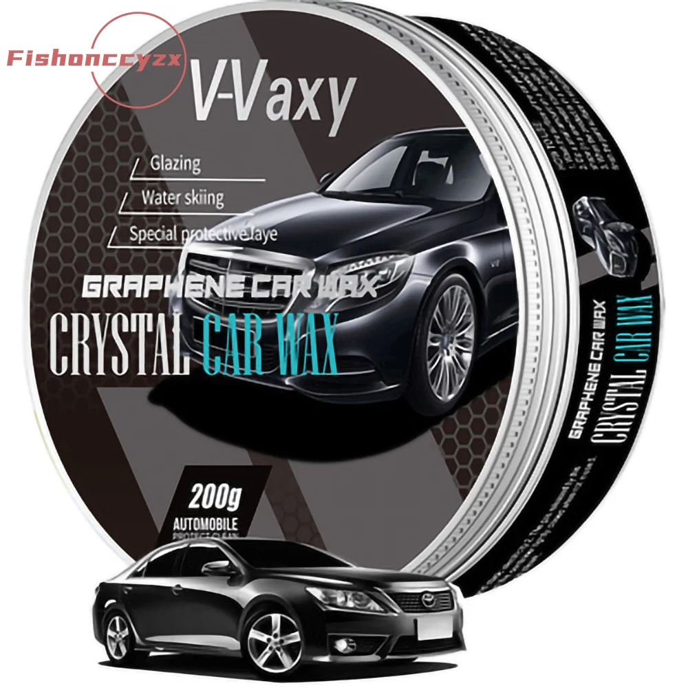 

Car Wax Crystal Plating Set Hard Auto Wax Paint Care Coating Tiny Scratch Repair Car Polisher With Sponge Car Accessories