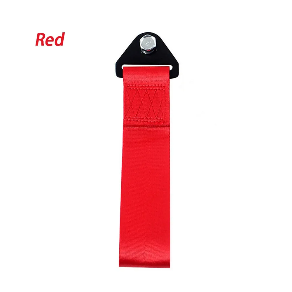 

26*5cm Car Towing Strap Belt Bumper Hauling Nylon&Bracket Rope Universal