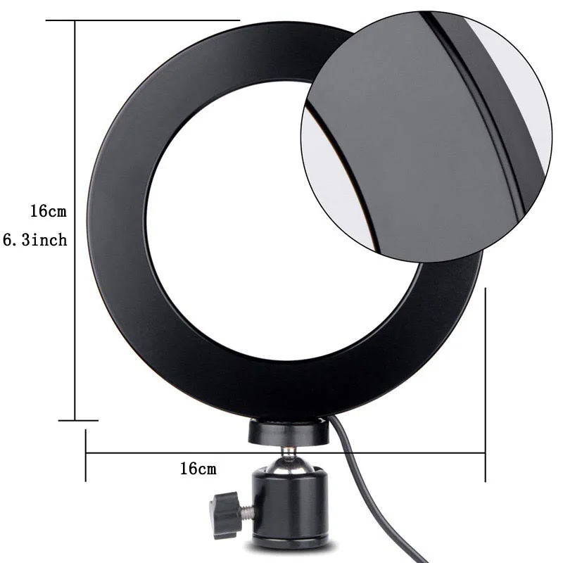

Selfie Ring Lamp Led Ring Light Selfie For Phone Holder With Tripod Ring For Photography Lighting Selfie Phone Video