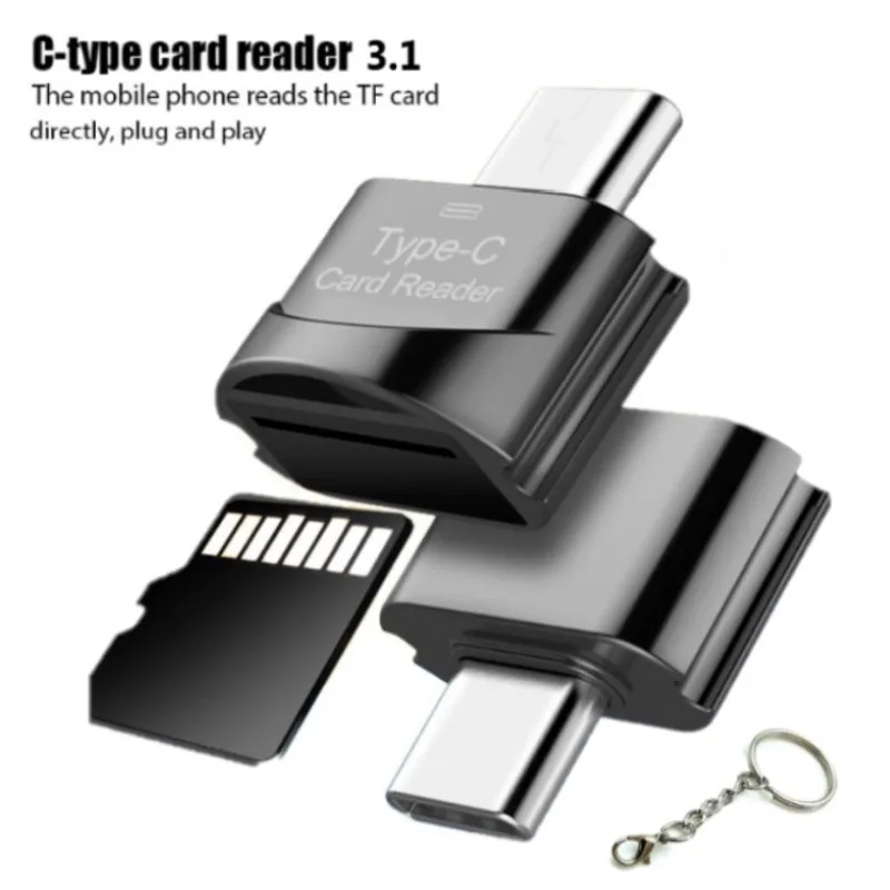 USB 3 1 высокоскоростной OTG Type C кардридер TF Micro SD адаптер Otg адаптеры для телефонов sd