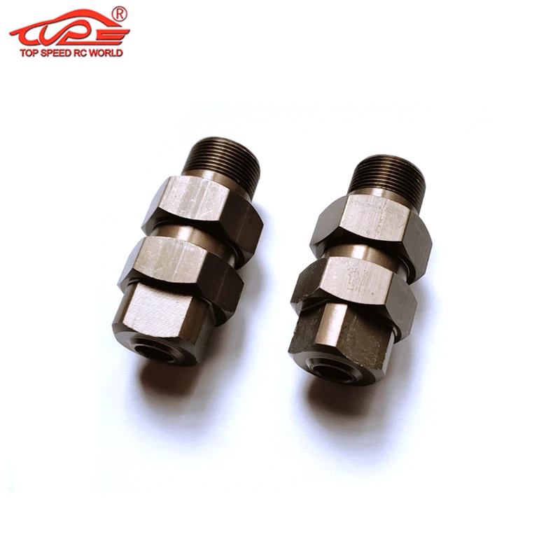 

Rc Car Hard Oxidation Hub Adapter (24mm) 2pcs/set for 1/5 Scale HPI FG BM5 ROFUN ROVAN 4WD TRUCK PARTS