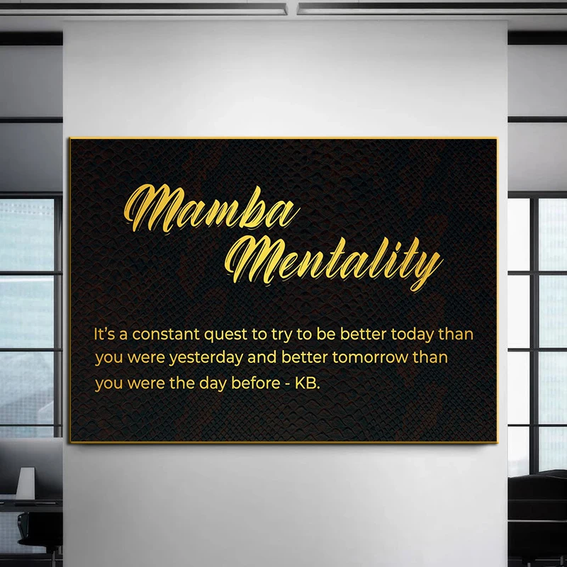 

EXCUSES FUTURE HARD Letter Motivational Quote Canvas Painting Wall Art Office Poster and Prints Picture For Living Room Decor