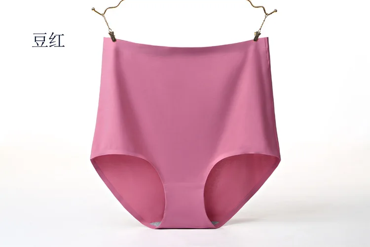 Женские эластичные однотонные Трусики с высокой талией 9 шт. | Женская одежда