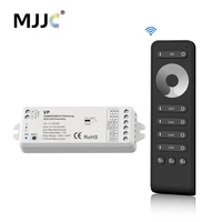 4 channel led dimmer 12v 24v with 2 4g rf wireless remote control vp rs6 pwm 12 volt dimer switch for single color light strips