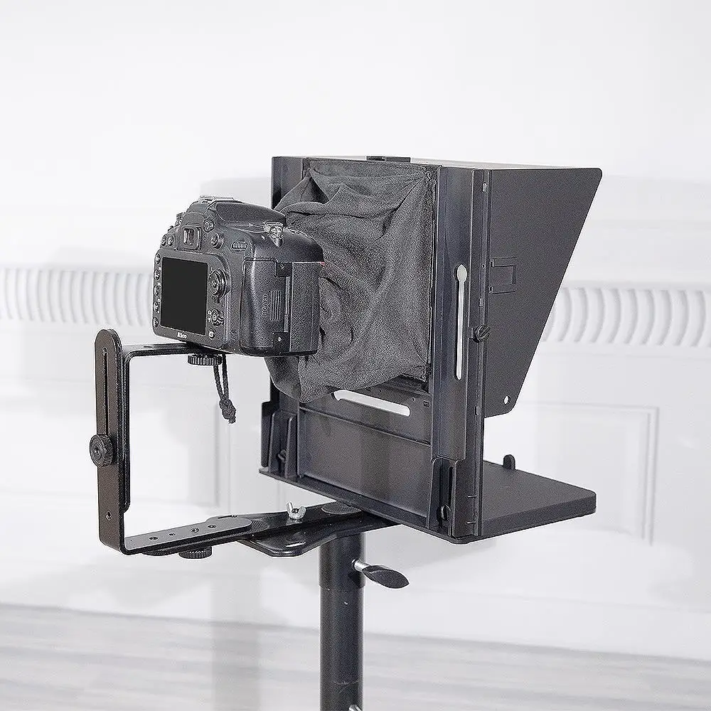 Q2 Teleprompter для iPad планшетных телефонов Prompter Reader смартфонов DSLR|Аксессуары
