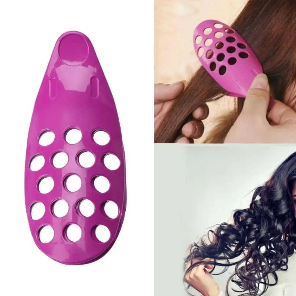 Зажим для завивки волос зажим спереди роликовый держатель домашний инструмент