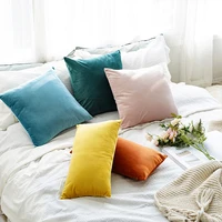 canirica cushion cover 60x60cm velvet decorative pillows pillow cover home decoration funda cojin for living room nordic decor