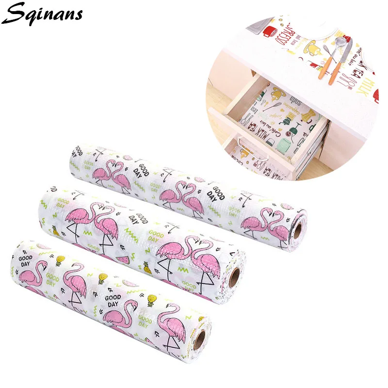 Водонепроницаемые коврики Sqinans для кухонного стола выдвижного ящика подкладка