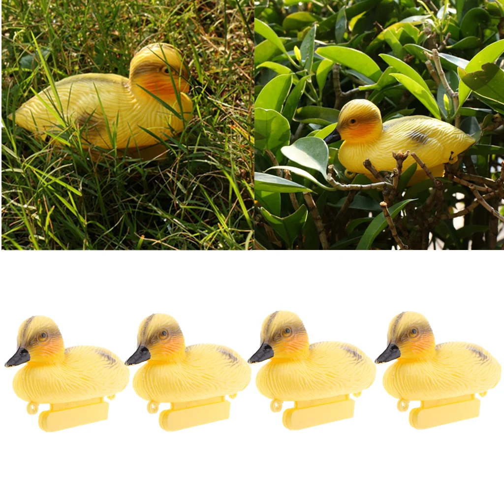 4x Life Size Floating Ducks Mallard Hunting Decoy Pond Rivers Decor | Дом и сад