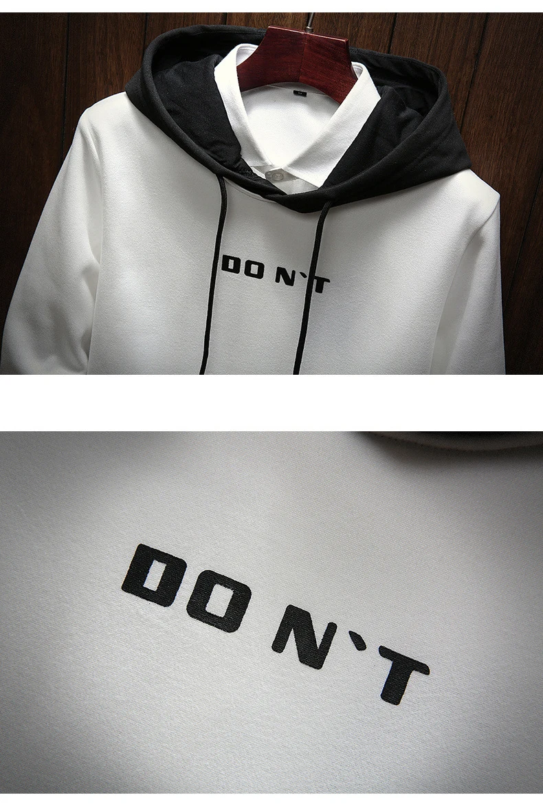 Толстовки мужские модные уличные хип-хоп Лоскутные толстовки с карманами на