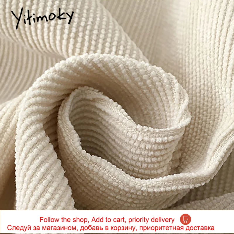 

Yitimoky Skirt Spring 2021 New Korean Style Black Loose High Waist Office Lady One Size A-Line Midi Skirts for Women Hot Sale