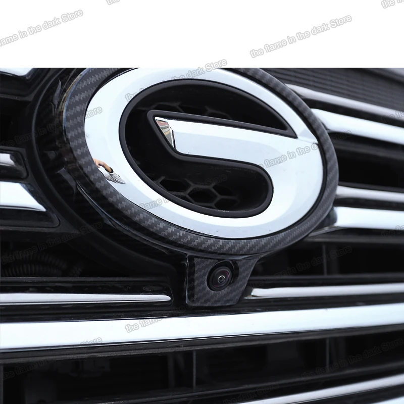 

Lsrtw2017 Car Front Grill Decorative Mark Logo Ring Circle for Trumpchi Gac Gs5 2019 2020 2021 Accessories Auto Styling