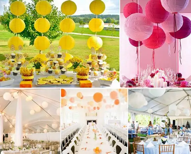 10 &quotдюймов (25 см) многоцветная Китайская традиционная Свадебная Круглая