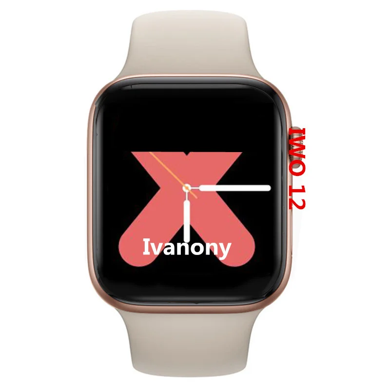 A Смарт-часы Для женщин IWO12 Часы SmartWatch IWO 12 серия pro 5 44 мм Водонепроницаемый IP68 женские Смарт-часы для Iphone 6 7 8 X Android - Цвет: A