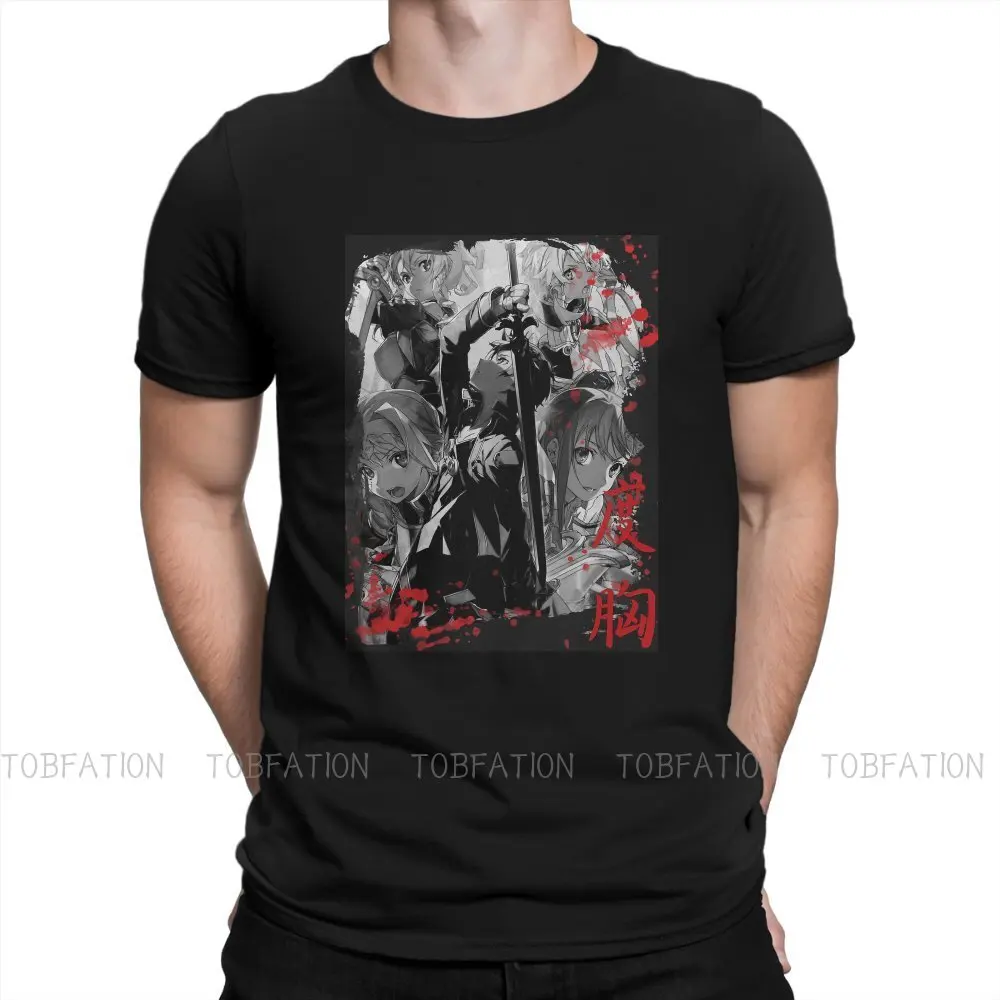 

Official Newest TShirts Sword Art Online Male Harajuku Pure Cotton Tops T Shirt O Neck Oversized