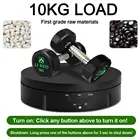 Вращающаяся на 3 скорости электрическая витрина с зеркалом, вращающийся на 360 градусов держатель для ювелирных изделий, батарея для фотографии, видео, съемки, реквизит