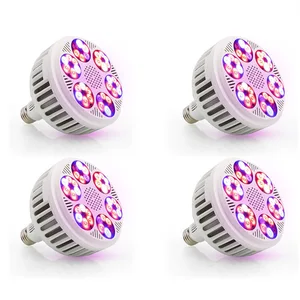 Светодиодная фитолампа полного спектра для выращивания растений, 120 Вт, 4 шт.лот