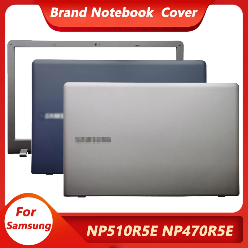 

New Laptop Back Case For Samsung NP510R5E NP470R5E 510R5E 470R5E LCD Back Cover/Front Bezel/Hinges Top Back Cover Plastic