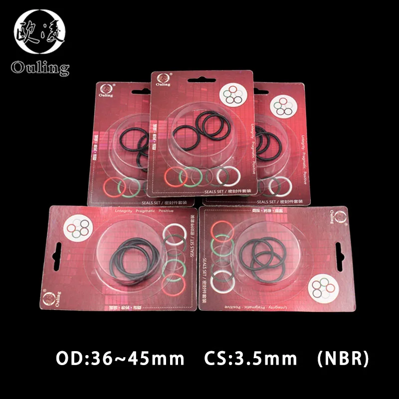 Уплотнительное кольцо из нитрильного каучука в коробке водонепроницаемое