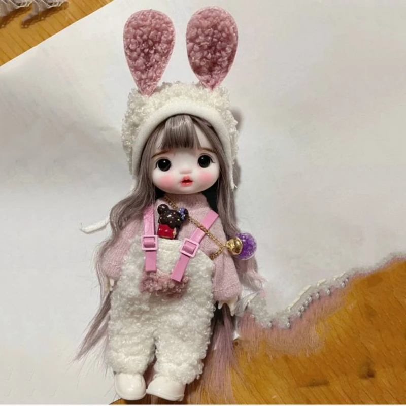 

Simulation Girl Doll Kid’s Makeup Change Nurturing Doll Birthday Party Decoration Interactive Caucasian Realistic Doll G2AE