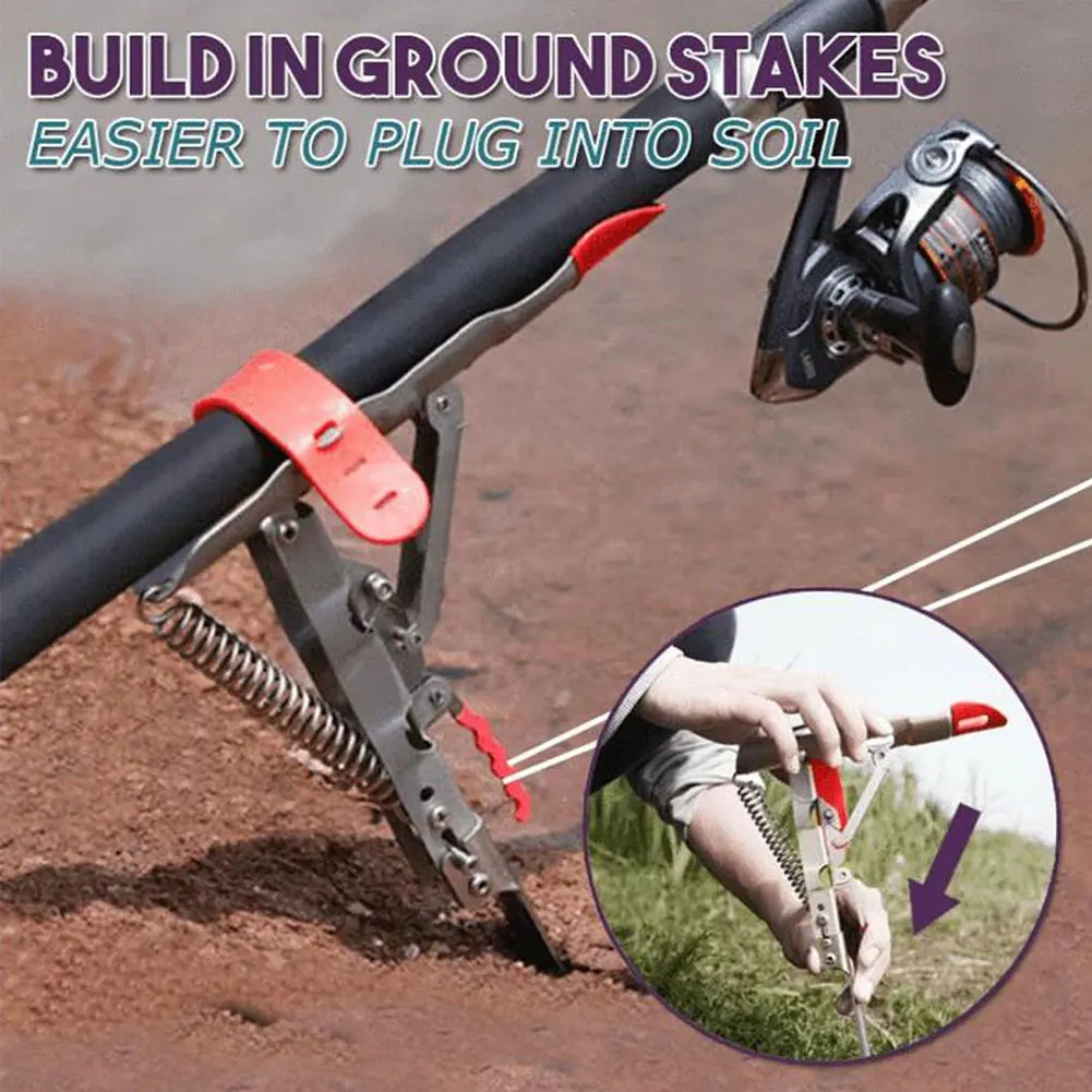 Автоматический Удочка поддержка полюса подъемник рыболовные снасти аксессуары