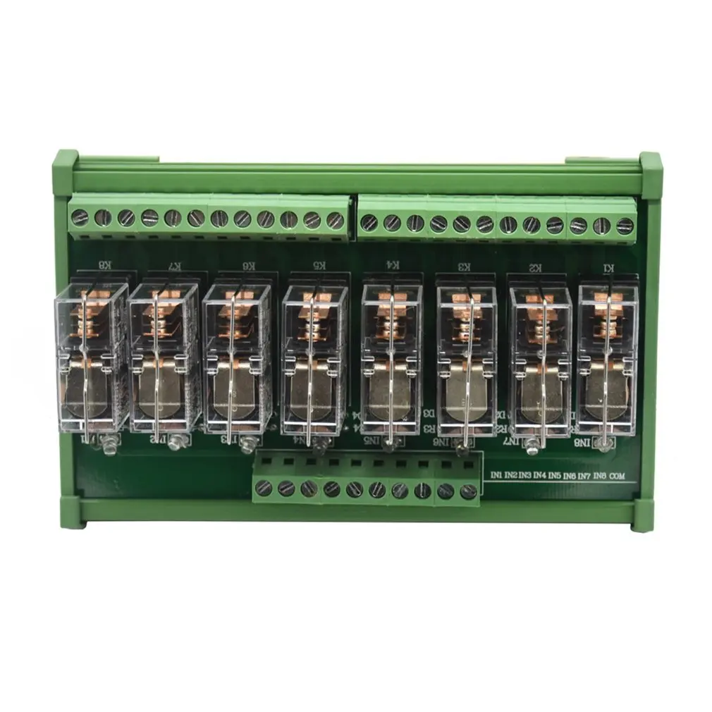 Рейку Din Ac/Dc Gt2A высокого класса 4/8 канала реле управления 4 Spdt 16A релейный модуль
