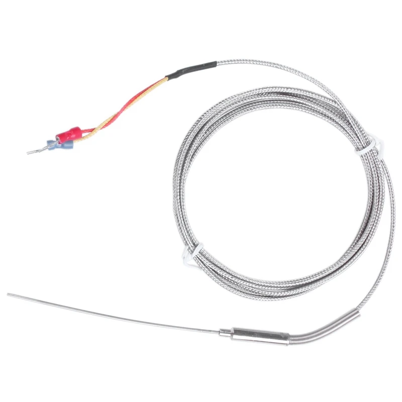 

J Type 90mm x 1.5mm Temperature Controller Earth Thermocouple Probe 2M