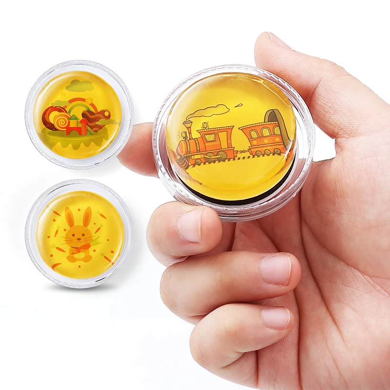 Cartoon Professional Transparent Yellow Rosin Resin for Cello Viola Violin Erhu Bowed Strings Common Instrument  Accessories