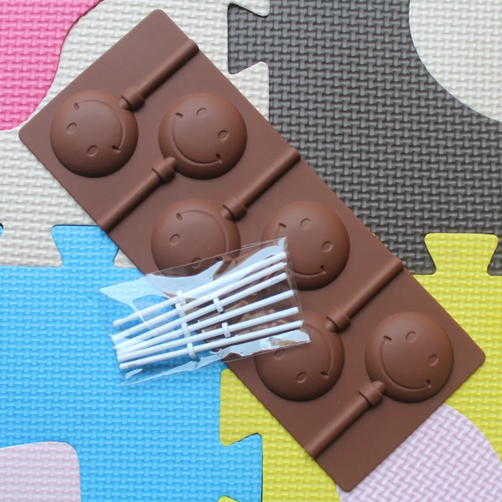Силиконовая форма love lollipop DIY шоколадная для украшения торта силиконовая выпечки
