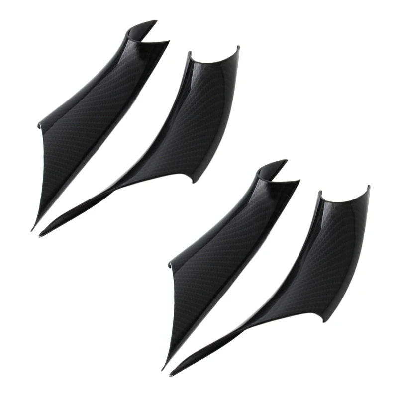 

4Pcs ABS Interior Door Handle Pull Protective Cover for -BMW 3 4 Series 3 Series GT F30 F35 2013-2019