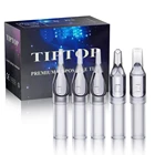 100 шт 11RT одноразовые наконечники татуировки машины татуировки пластиковые наконечники насадки для долговременного тату макияжа иглы поставка татуировки Советы