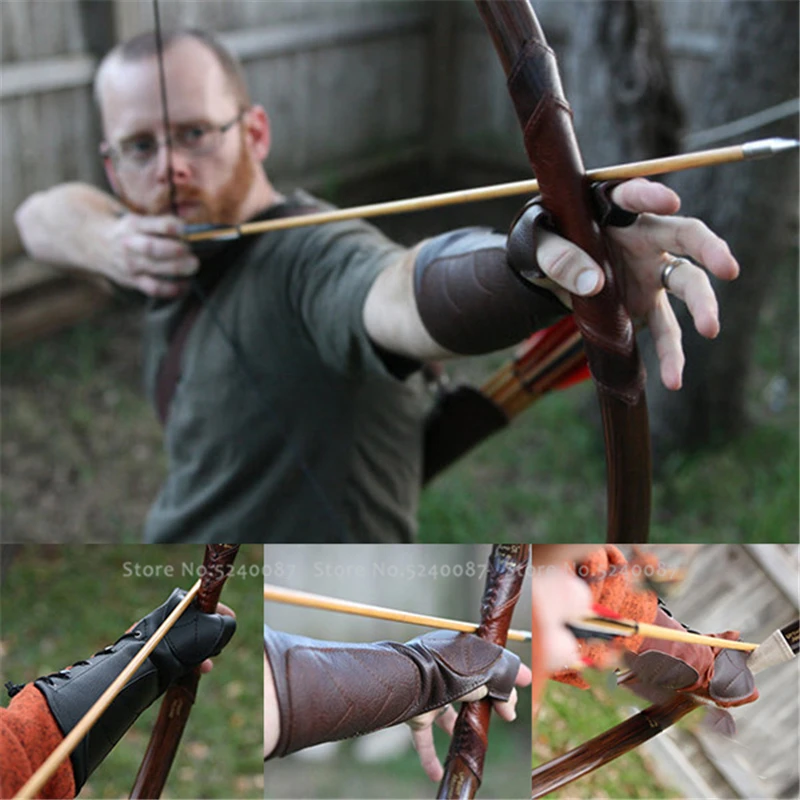 Мужской кожаный браслет В рыцарском стиле тактический Браслет в средневековом