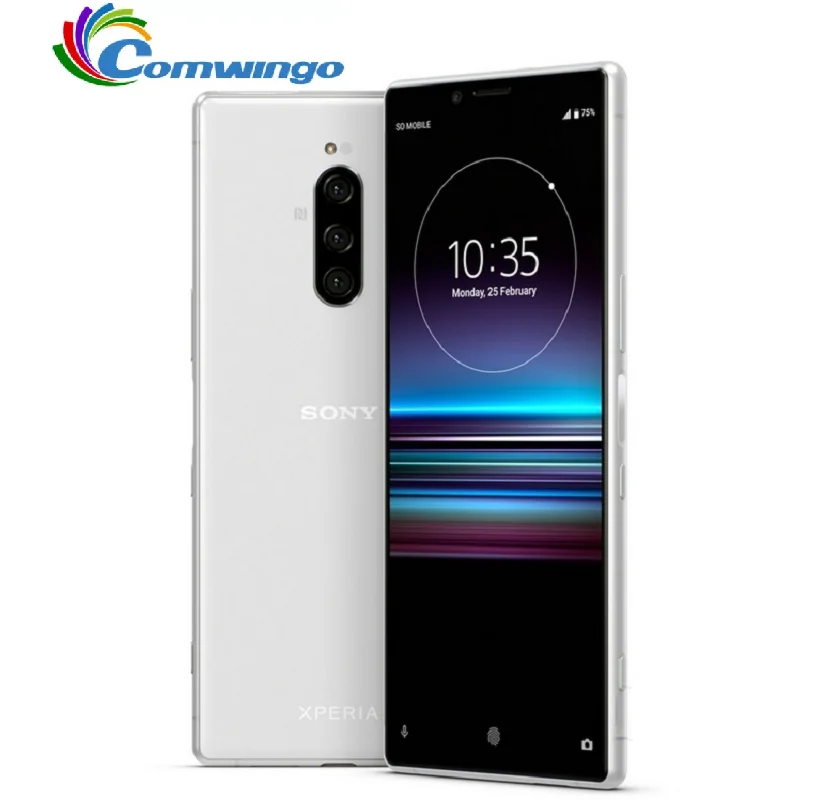 Cena Oryginalnie Odblokowany Sony Xperia 1 Japońska Wersja 64GB ROM 6GB RAM XZ4 Snapdragon 855 6.5