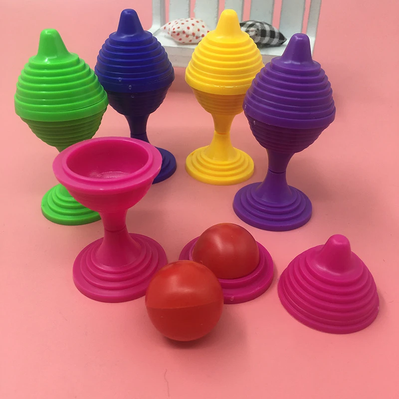 5 шт./креативная Волшебная чашка маленькие игрушки для детей разноцветные шарики