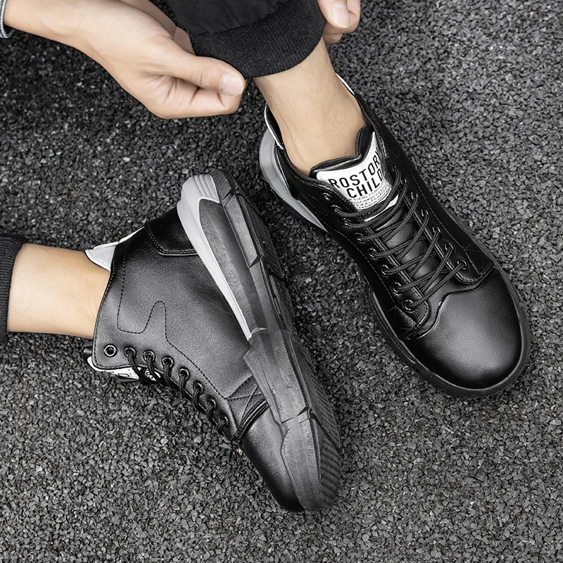 

casualesmoccasins Casual High sapato de top sport informales para fashion breathable high for masculino boots casual Fashionable
