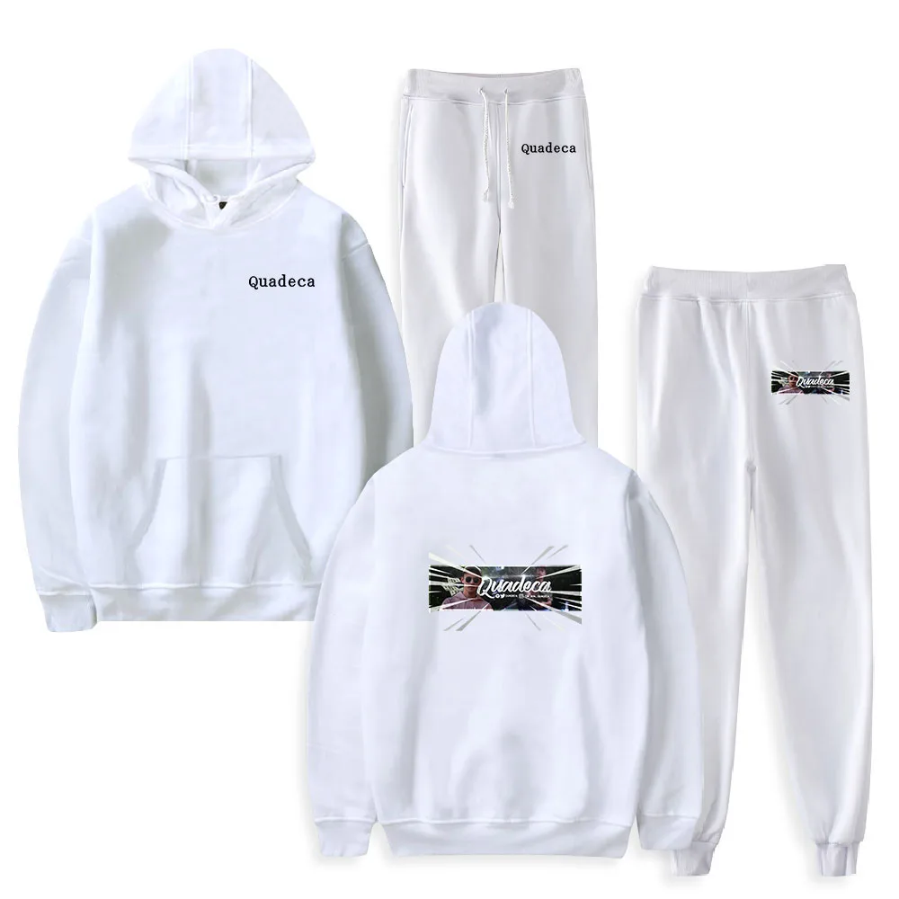 

Теплая толстовка с капюшоном, свитшот, костюм из двух предметов, хлопковый популярный Повседневный пуловер и брюки, модные комплекты в стил...