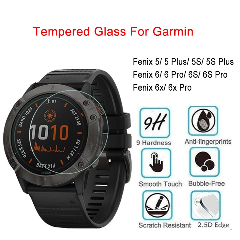 5 шт. Защитная пленка для Garmin Fenix 5s Plus 6S 6X 6 Pro Sapphire HD Ultra Clear закаленное стекло Защита