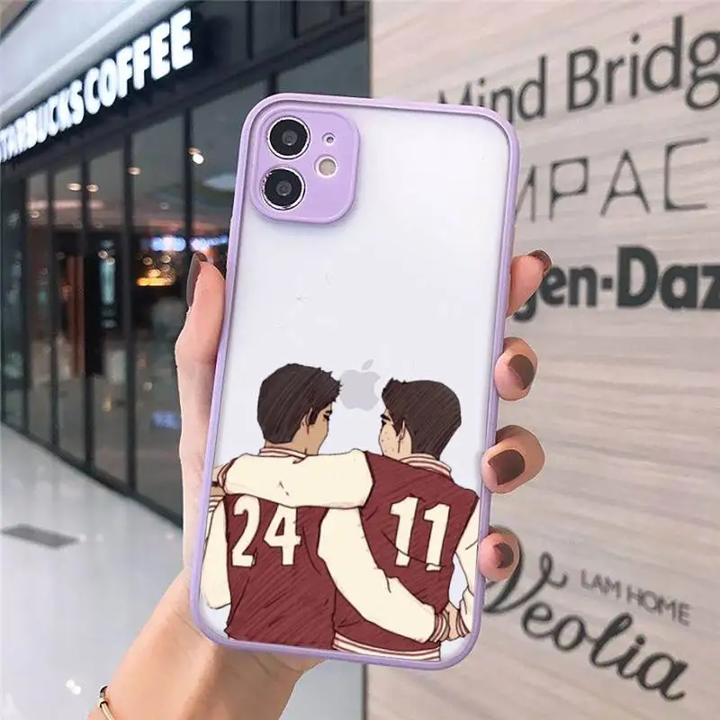 

Teen Wolf Stilinski 24 Phone Cases matte transparent For purple iPhone 7 8 x xs xr 11 12 pro plus max mini Clear Funda