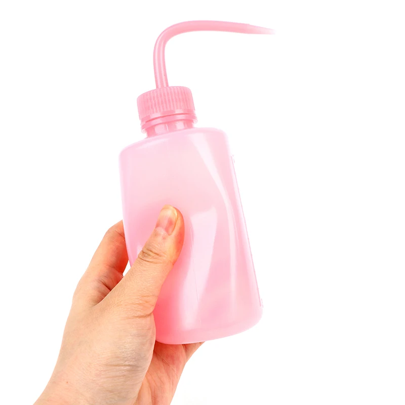 

1PC Wash Clean Clear Plastic Green Soap Lab Wash Squeeze Diffuser Bottle Tattoo kettle