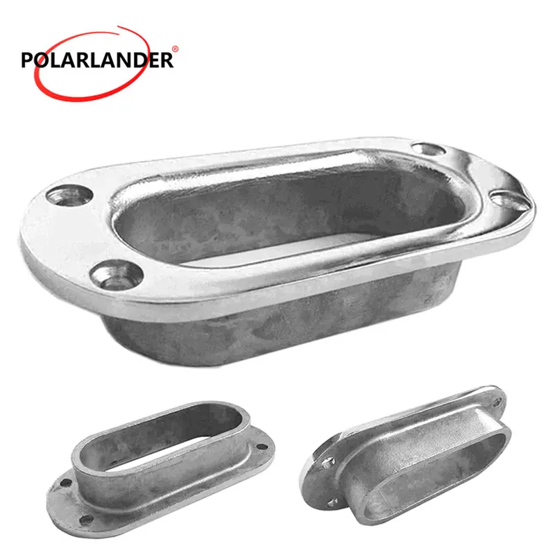 316 морские аксессуары из нержавеющей стали швартовая цепь овальная трубка HAWSE 95x38