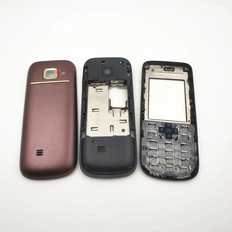 Полный Мобильный телефон Корпус чехол для Nokia 2700 2700c с английской клавиатуры |