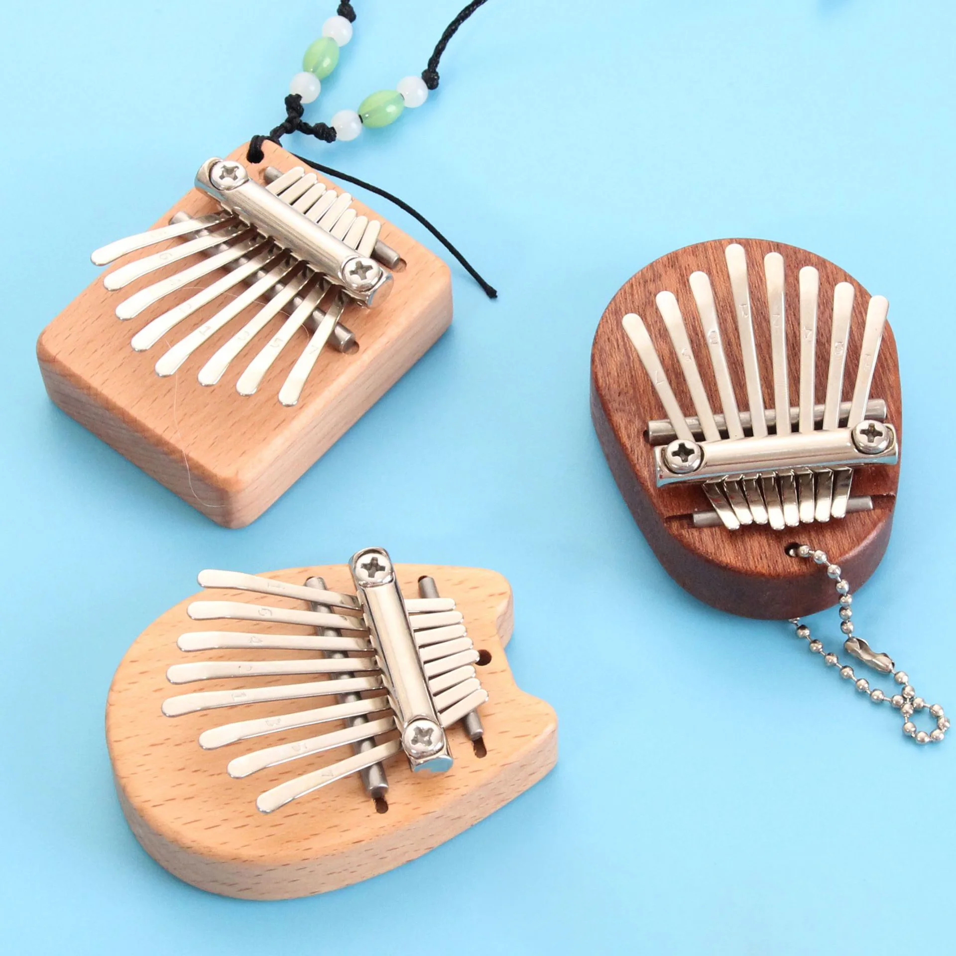 Миниатюрное пианино Kalimba с 8 клавишами отличный звук клавиатура для пальцев