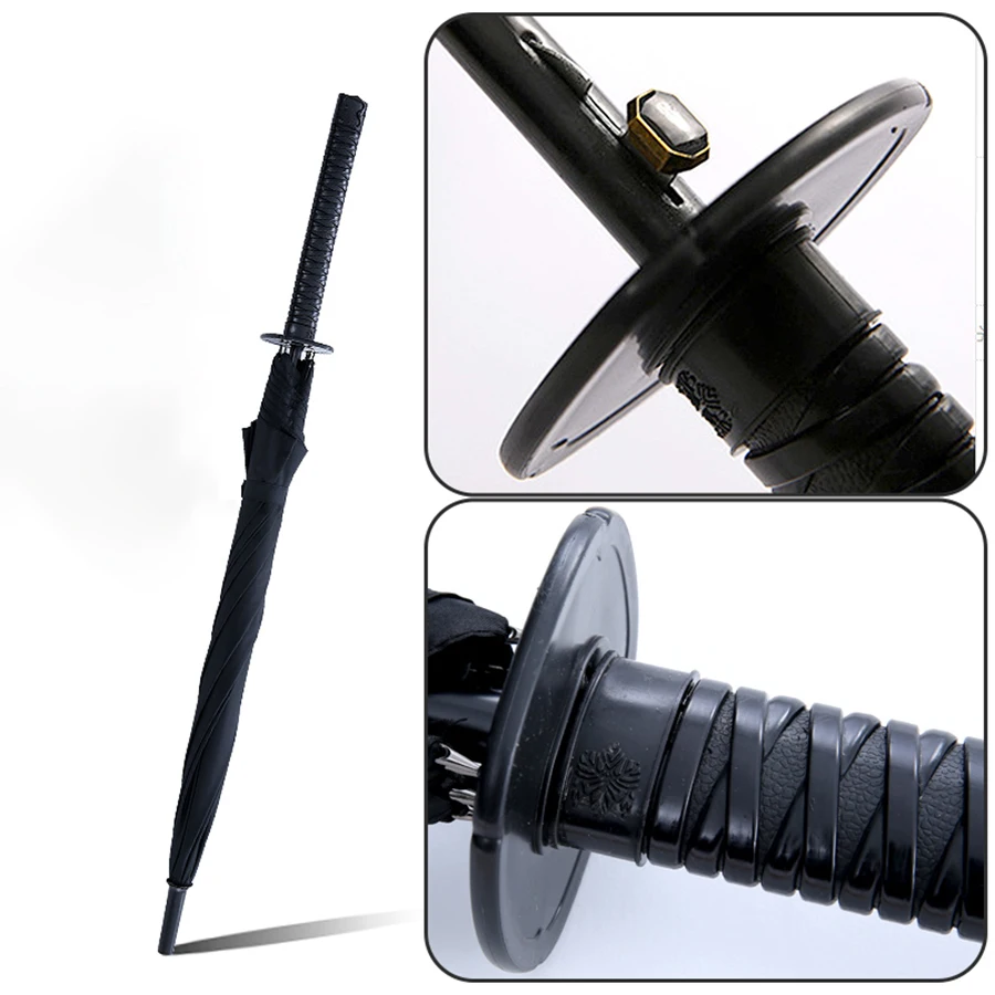 Меч аниме самурайский ретро-зонтик креативная бегущая лопасть ветрозащитный