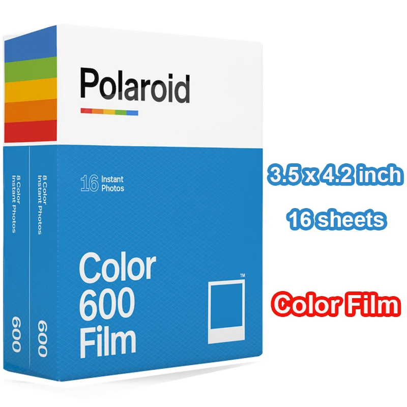 Оригинальная цветная пленка Polaroid (600 цветов) для Onestep2 Onestep + VF i Type камеры|Ленты