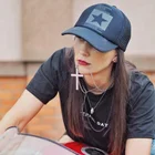 Бейсболка Модная брендовая бейсболка женская бейсболка дышащая мужская женская летняя сетчатая Кепка